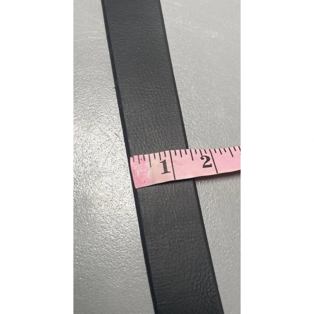 Levi Strauss Black Genuine Leather Belt‎ Men's Size 34-36